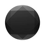 Popsockets Greb m/stand Premium - Metallic Diamond Black