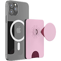 Popsockets PopGrip+Wallet til MagSafe - Blush Pink