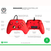 PowerA Controller til Xbox X/S - Rd