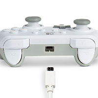 PowerA NSW Controller (Nintendo Switch) Hvid
