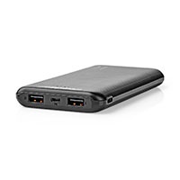Powerbank 10000mAh 3A (1x USB-C/2xUSB-A) Nedis