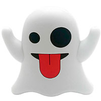PowerBank 2200 mAh 1A (1xUSB-A) Celly Emoji Ghost