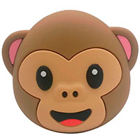 PowerBank 2200 mAh 1A (1xUSB-A) Celly Emoji Monkey