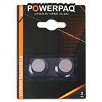 PowerPaq Lithium CR1632 Batteri (3V) 2stk