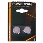 PowerPaq Lithium CR2032 Batteri (3V) 2pk