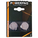 PowerPaq Lithium CR2430 Batteri (3V) 2stk