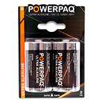 PowerPaq Ultra Alkaline D LR20 Batteri (1,5V) 2stk