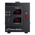 PowerWalker Bluewalker AVR Spndingsregulator  2000VA 1600W (2xUdtag)