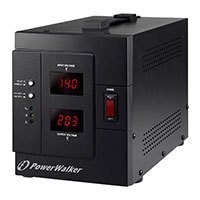 PowerWalker Bluewalker AVR Spndingsregulator  3000VA 2400W (2xUdtag)
