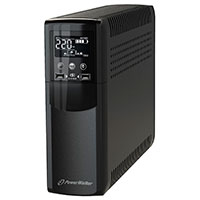 PowerWalker VI 1200 CSW Line Interactive UPS Ndstrmforsyning 1200VA 720W (4x Schuko udtag)