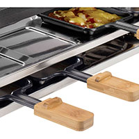 Princess Pure 8 Raclette grill (600W) Bambus