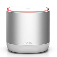 Pure DiscovR Bluetooth højttaler - 40W (15 timer) Sølv/Hvid