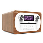 Pure Evoke C-D4 DAB+ radio (CD/Bluetooth/FM/DAB+) Valnød