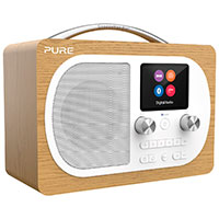 Pure Evoke H4 brbar DAB+ radio (m/hank) Lys eg