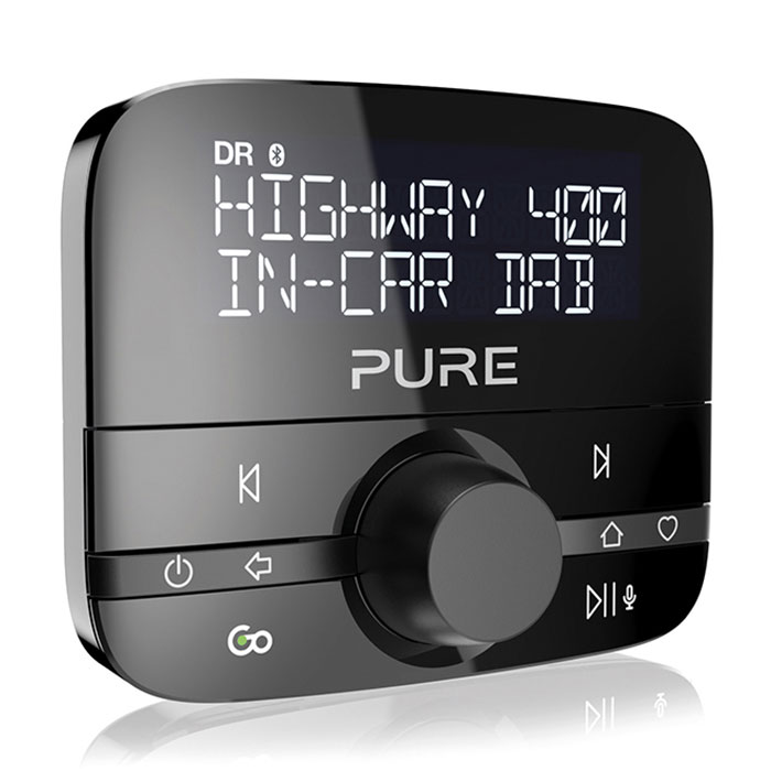 fire Være makeup Pure Highway 400 New DAB+ tuner til bil (m/Bluetooth)