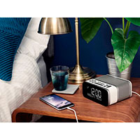 Pure Siesta S6 Clockradio m/USB (Bluetooth/DAB+/FM) Polar