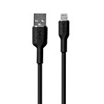 Puro Icon Soft Lightning Kabel - 1,5m (USB-A/Lightning) Sort