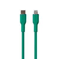 Puro Icon Soft Lightning Kabel - 1,5m (USB-C/Lightning) Grn