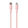 Puro Icon Soft Lightning Kabel - 1,5m (USB-C/Lightning) Pink