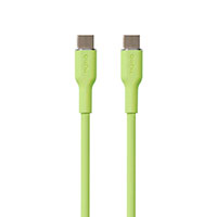 Puro Icon Soft USB-C Kabel - 1,5m (USB-C/USB-C) Lysegrn