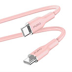 Puro Icon Soft USB-C Kabel - 1,5m (USB-C/USB-C) Pink
