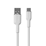 Puro Icon Soft USB Kabel - 1,5m (USB-A/USB-C) Hvid