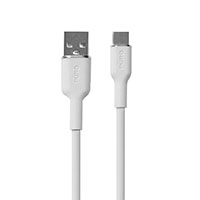 Puro Icon Soft USB Kabel - 1,5m (USB-A/USB-C) Hvid