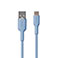 Puro Icon Soft USB Kabel - 1,5m (USB-A/USB-C) Lysebl