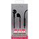 Puro In-Ear Headset m/flad ledning - Sort