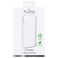 Puro iPhone 14 Plus Cover 0.3 Nude - Klar