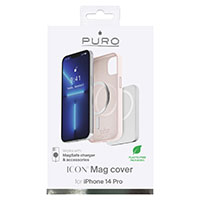 Puro iPhone 14 Pro Cover Icon (MagSafe) Rosa