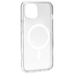 Puro Lite Mag Pro Cover iPhone 15 Plus (TPU) Transparent/Hvid