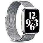 Puro MILANESE Rem til Apple Watch (42-44mm) Sølv