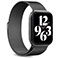 Puro Milanese Rem t/Apple Watch (42-49mm) Sort