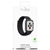 Puro Rem t/Apple Watch (42-49mm) Sort