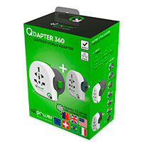 Q2 Power QDAPTER 360 Rejseadapter - World to World