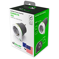 Q2 Power Rejseadapter (Europa til USA)
