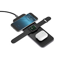 Qi oplader 10W (Smartphone/Apple Watch/Airpod) Sort Terratec