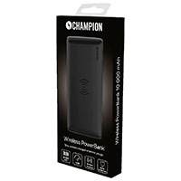 Qi Powerbank 10000mAh 3A (USB-C/USB-A) Champion