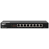 QNAP QSW-1108-8T Netvrk Switch 8 port - 10/100/1000 (18W)
