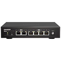QNAP QSW-2104-2T Netvrk Switch 6 port - 100/1000 (12W)