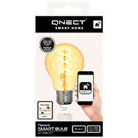 Qnect Smart Home LED filament pære E27 - 5,5W (50W) Spiral