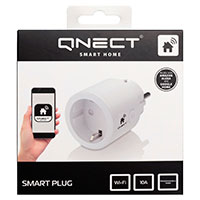 Qnect Smart Home Plug (1 udtag) Hvid
