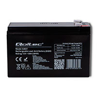 Qoltec 53031 12V AGM Batteri (9Ah)