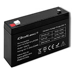 Qoltec 53072 6V AGM Batteri (7,2Ah)
