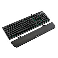 Qpad MK40 Gaming Tastatur m/hndledssttte (mekanisk) Sort