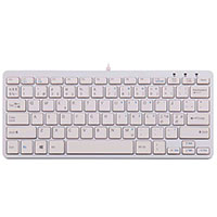 R-Go Compact Keyboard (Ergonomisk) Hvid