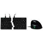 R-Go Premium Combo Ergonomisk mini tastatur og mus (USB)