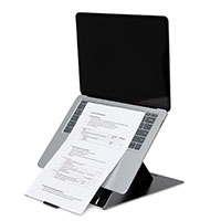 R-Go Riser Duo Laptop og Tablet Stander (10-22tm) Sort