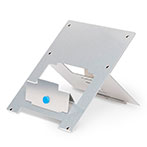 R-Go Riser Flexible Laptop Stander 10-22tm (Justerbar) Sølv